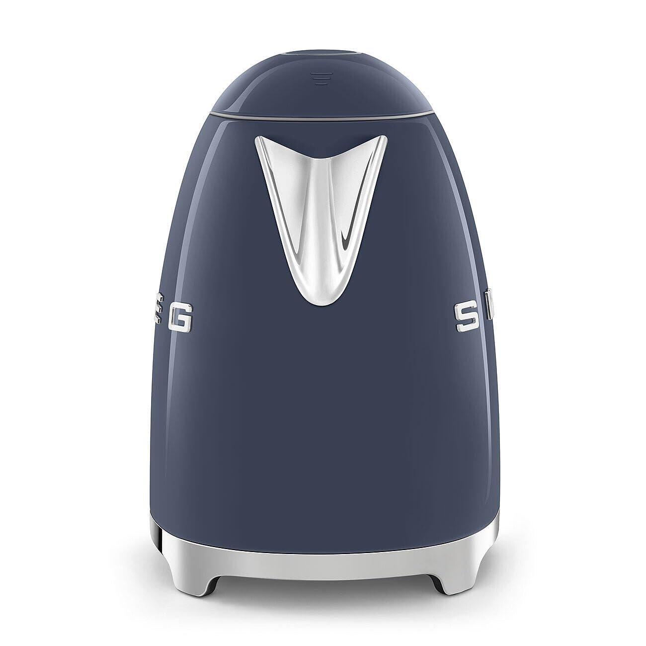 Smeg KLF03NBEU Wasserkocher, 1.7L, 2400W, Soft-Opening, Anti-Kalkfilter, Auto-Abschaltung, rutschfest, Navy Blue